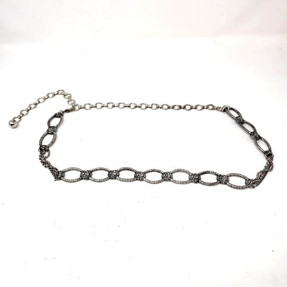 Chico's Chain Link Belt Silver - 25" - Picture 1 of 4